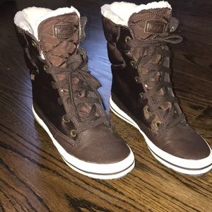 Keds brown boots